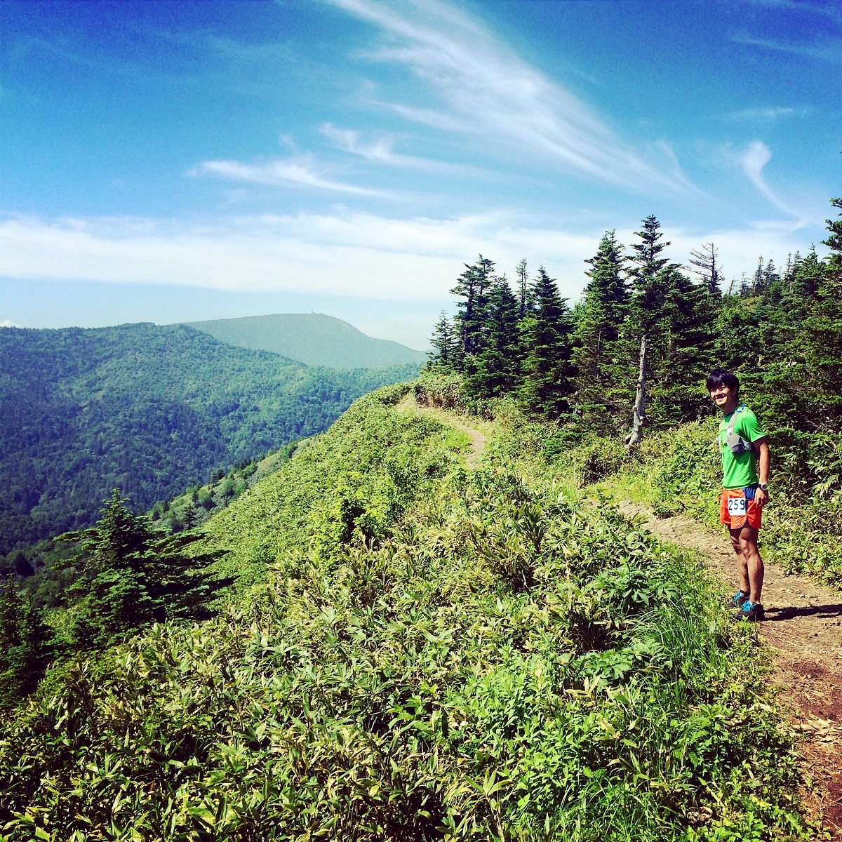 トレイルランニング 登山