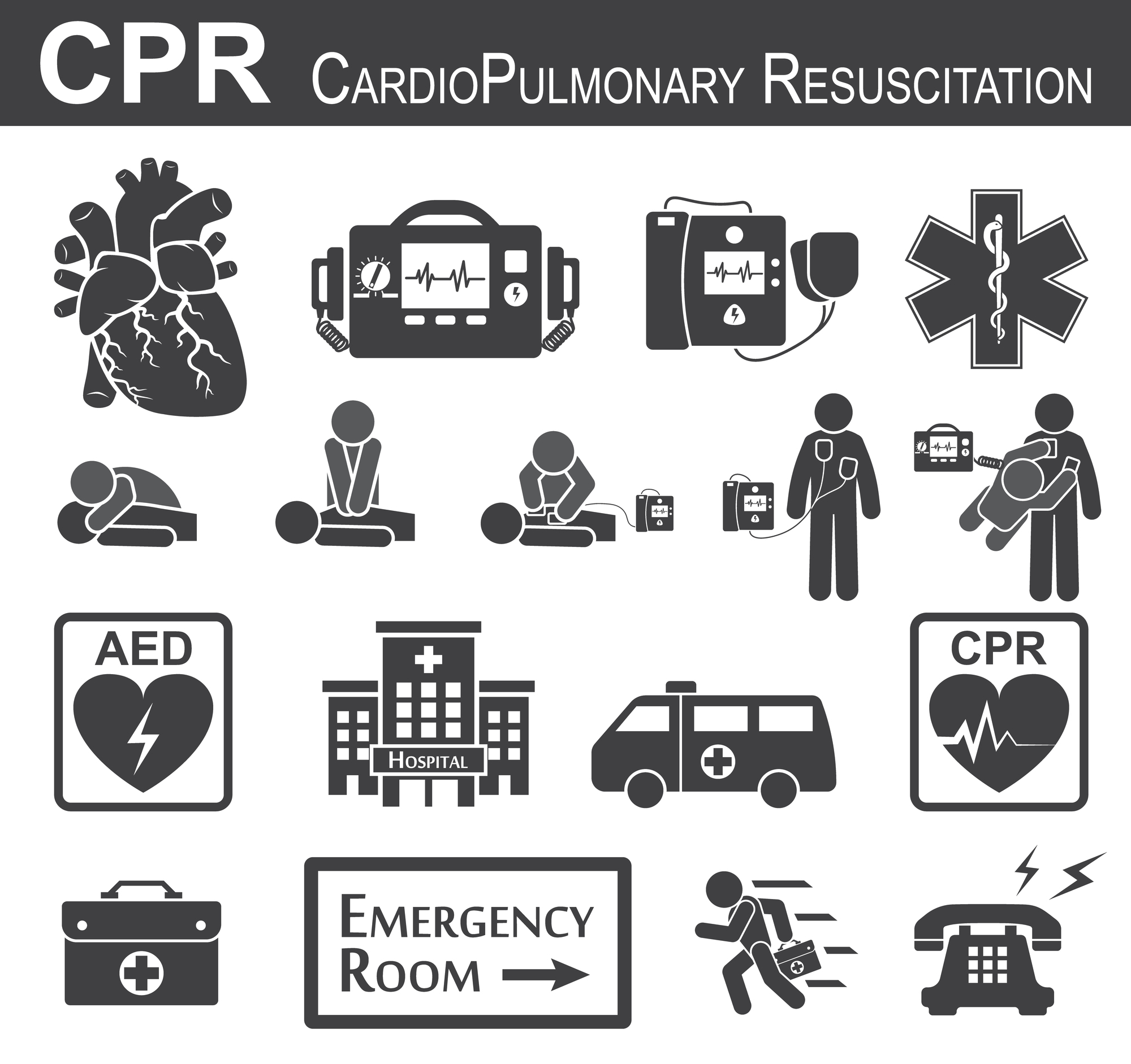 BLS・CPR・AEDの意味、答えられますか？一次救命処置に関する用語まとめ