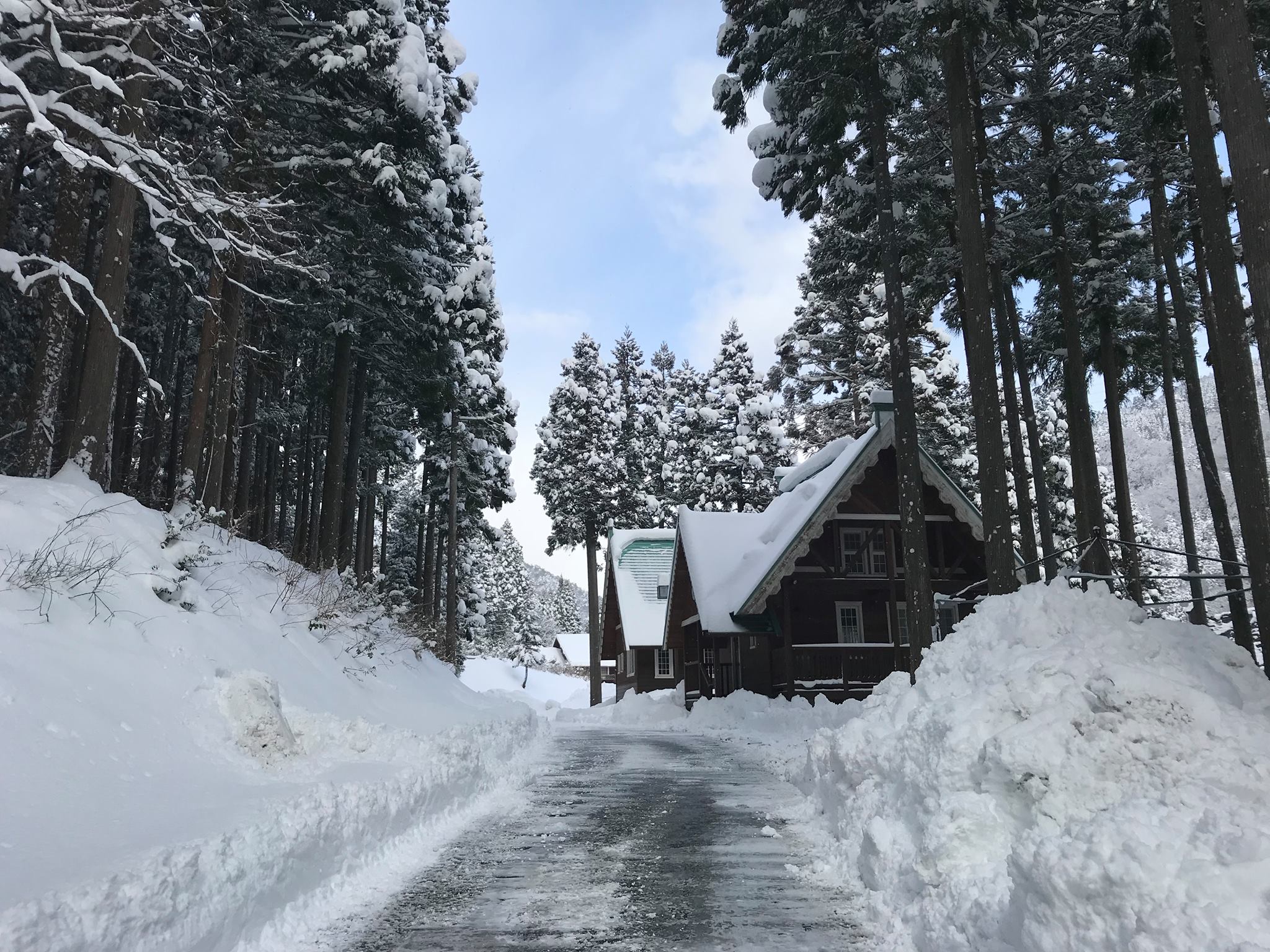 雪中キャンプ　近畿関西