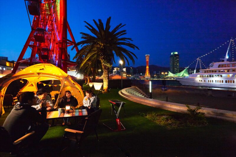 グランピングBBQ施設 「URBAN BBQ KOBE HARBORLAND」