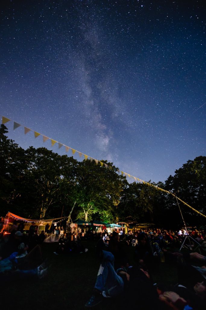宇宙の森フェス2019・北海道大樹町 カムイコタン公園キャンプ場