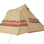 Tepee型テントに前室をプラス！新定番のワンポールテント「ナバホEX Tepeeリビング400-AI」新発売！
