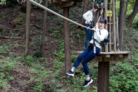 岐阜県百年公園　アドベンチャーパーク「冒険の森」