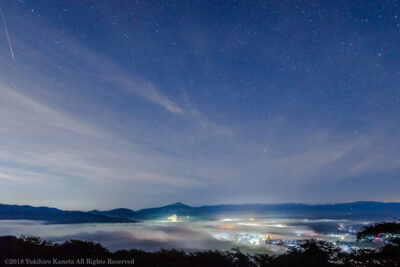 2019年8月12日に秩父の美の山公園で開催される 『ペルセウス座流星群観賞・秩父美の山オールナイト絶景ツアー』