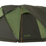 LOGOS、シンメトリーな形状で横長ワイドサイズのドーム型テント「neos AL PANEL V-DOME WXL-AI」発売
