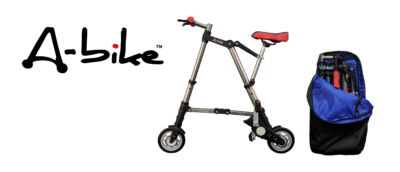 携帯する自転車 SINCLAIR RESEARCH A-bike city の販売を開始