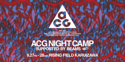 ACG NIGHT CAMP supported by BEAMS【BBQやトレッキングなどのアクティビティを体験するイベント】