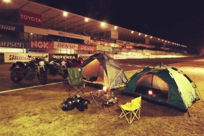 国際レーシングコースでバイクとともに特別な一夜を「ルマン式キャンプ」販売開始