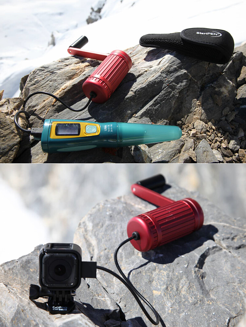 手回し発電機「Infinite Orbit」