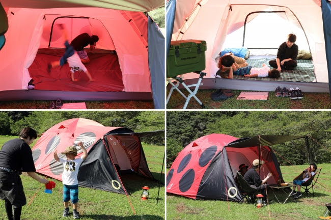 OUTDOOR MAN（アウトドアマン）のドーム型テント