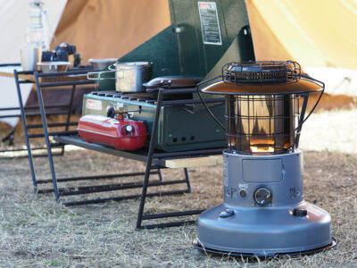 冬キャンプ　暖房器具