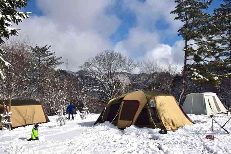 冬キャンプ　関西