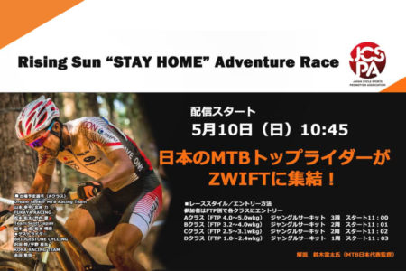 オンラインでMTBレース日本初開催！トップライダーがZWIFTのオフロードコースを走る