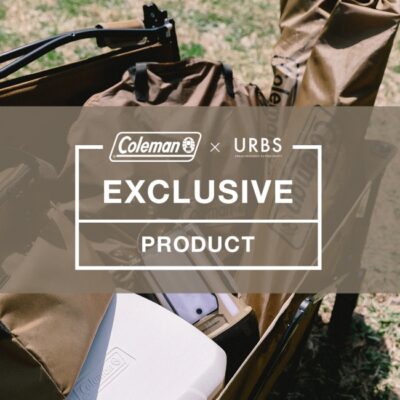 ColemanとURBSとのコラボキャンプアイテムが登場