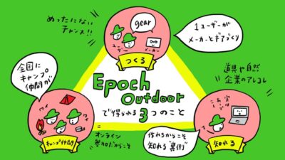 国内メーカーと一緒にオンラインでキャンプ道具づくり！オンラインコミュニティ「epoch outdoor（エポックアウトドア）」がスタート