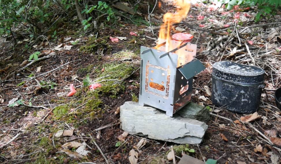 焚き火ギア「firebox」を実際に使ってみた！！ソロキャンプがさらに 