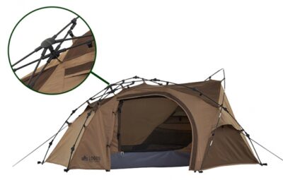 LOGOS、たった3分の簡単設営1人用テント「neos Q-TOP リバイバルSOLO DOME-BJ」