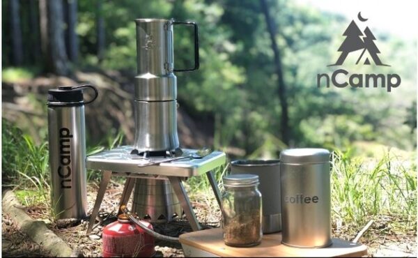 nCamp 本格コーヒーシェアセット先行販売【プロ仕様、キャンプやアウトドアに大活躍！】