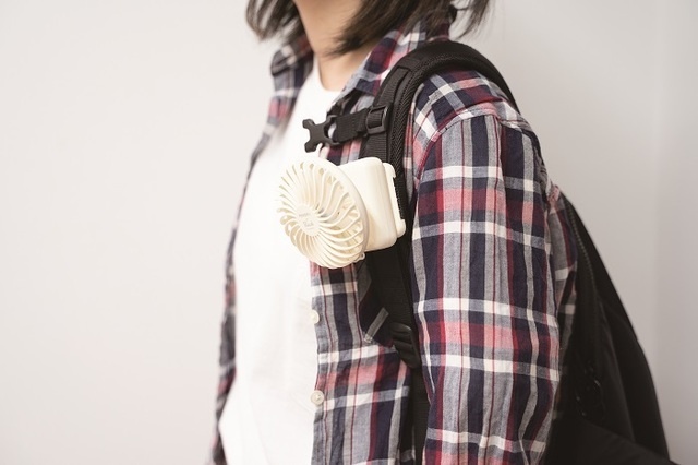 POKEPII.for Ruck(リュック専用の新感覚ポータブルハンディファン)