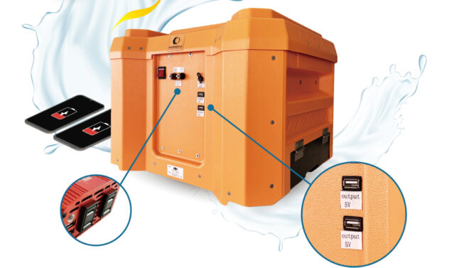 アウトドアで欲しかった！水発電機「AQUENEOUS Box 200」は塩水を入れるだけで発電！