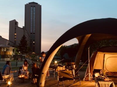思い立ったら手ぶらdeキャンプ NASPA CAMP GARDEN（ナスパキャンプガーデン）が越後湯沢にオープン