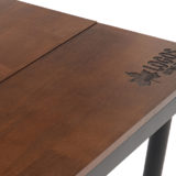 LOGOSの連結可能なローテーブル「アイアンウッドアダプトテーブル」は囲炉裏テーブルと相性ぴったり！