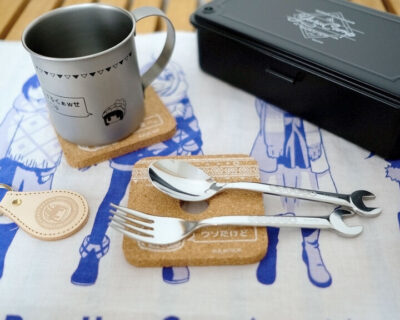 ゆるキャン△の新商品「スパナスプーン＆フォーク」「MEMOPAD」「ツールボックス」登場