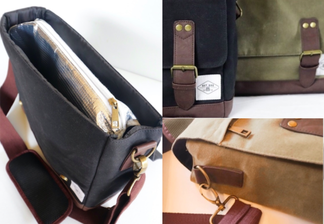 保冷保温エコバッグ付きメッセンジャーバッグ NXTBAG 2