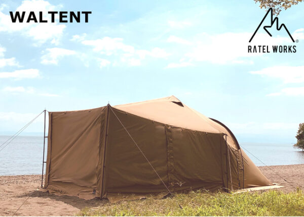 風との一体感を感じられるテント「Wal(ヴァル)」は見える景色に死角ナシ！