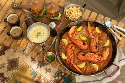 キャンプ飯にアレンジしたBAYCREW‘S FOOD MARCHEとソトレシピのお取り寄せグルメ