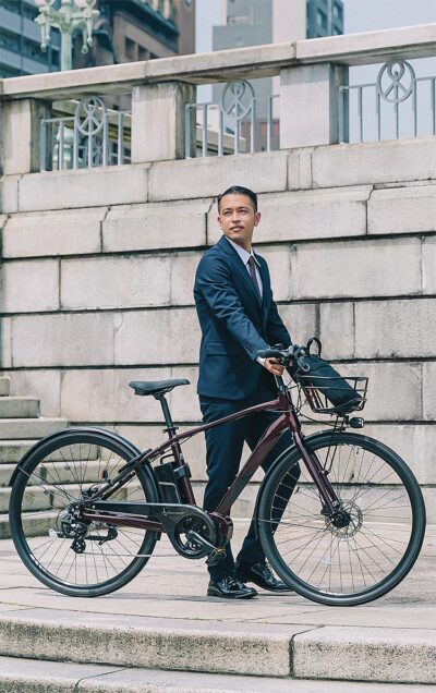 通勤仕様のスポーツタイプ電動アシスト自転車「オフィスプレスe」新登場！