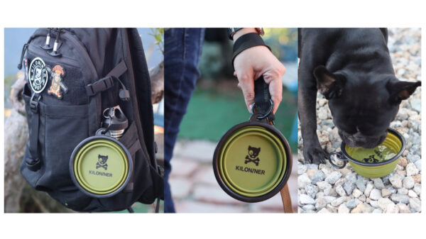 Kiloninerのミリタリーギアとあわせてパトロールに大活躍のペットボウル＆カラビナ同時発売