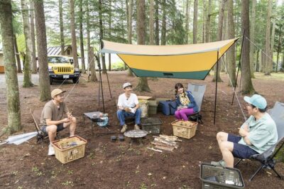 「おぎやはぎのハピキャン ～キャンプはじめてみました～」天津・木村流 おもてなしキャンプで河口湖周辺を満喫！