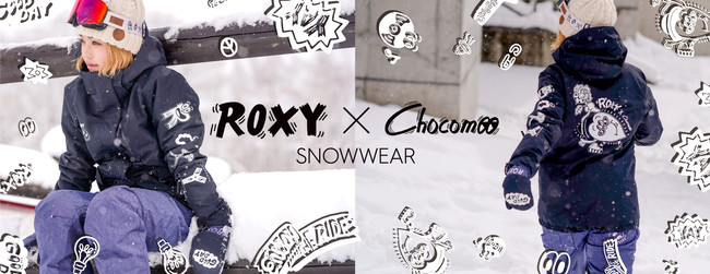 「ROXY」「Chocomoo」SNOWライン