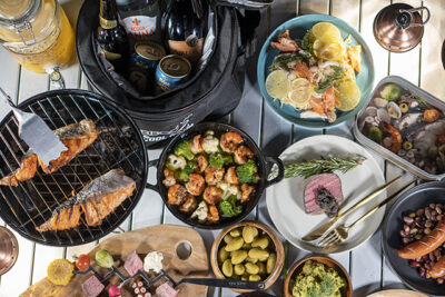 バーベキューコンロセット BBQ Crocは保冷バッグ付きのコンパクトサイズ！