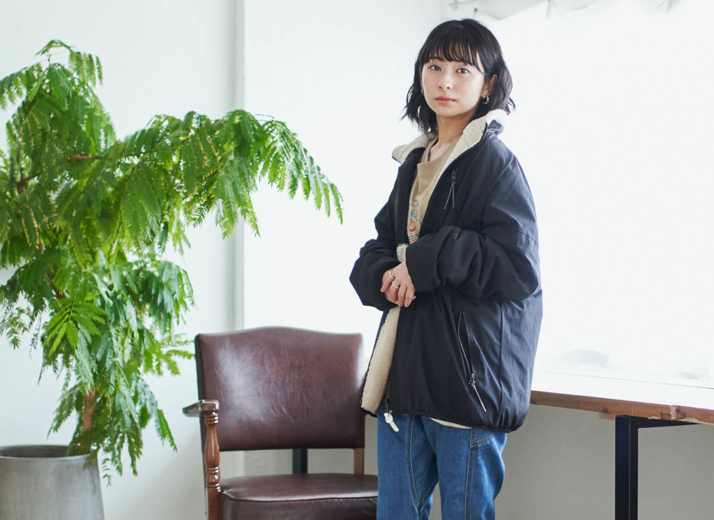 POWER TO THE PEOPLE「MOVING Reversible Boa OUTER」