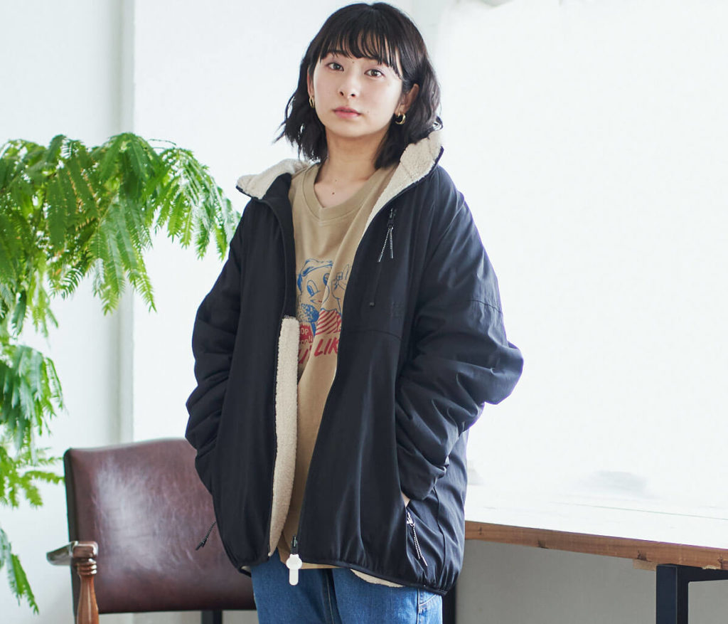 POWER TO THE PEOPLE「MOVING Reversible Boa OUTER」