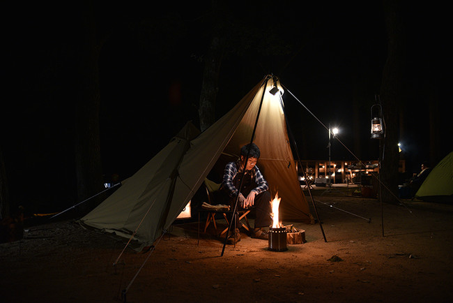 WAQの「Alpha T/C（ソロ用テント）」はソロキャンプを快適に楽しめる