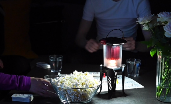 ルミナイザーランタンは電池劣化の心配なしで、電源が使えない災害時に活躍！