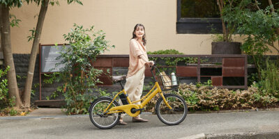 電動アシスト自転車「エナシスコンパクト」は都心の暮らしにフィットするコンパクトな電動アシスト自転車