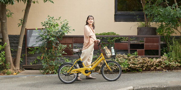 電動アシスト自転車「エナシスコンパクト」は都心の暮らしにフィットするコンパクトな電動アシスト自転車
