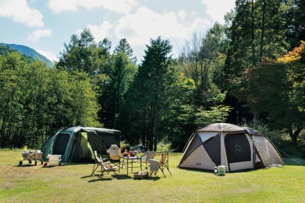 LOGOSを代表する２ルームテントが新色で登場「Tradcanvas PANELドゥーブルXL」新発売