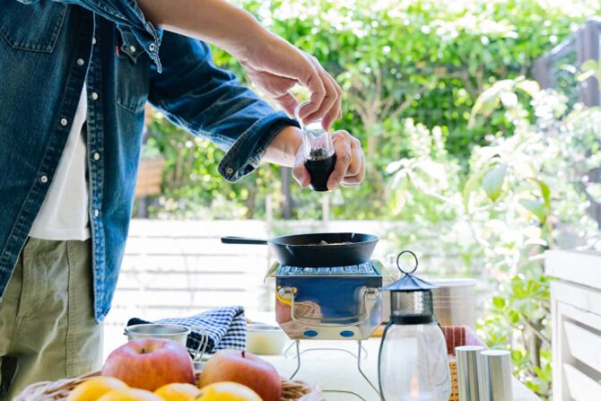 お庭でキャンプのプレデビュー！お手軽におうちの庭でキャンプのすすめ