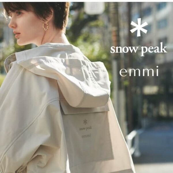 emmi × Snow Peak、コラボウェア新作発売