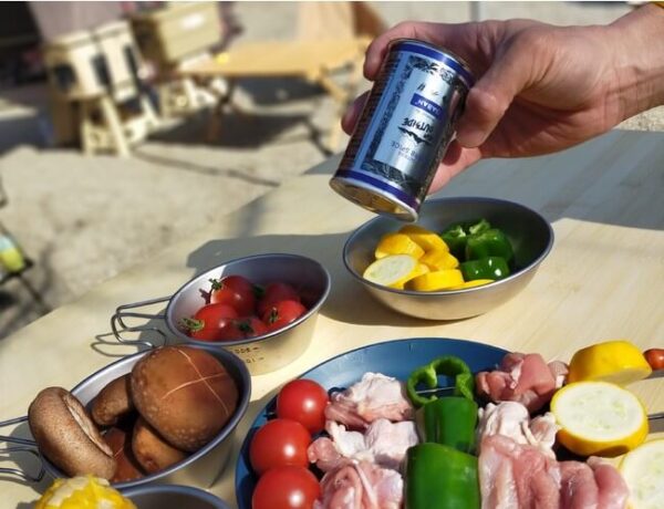 「アウトサイドハーブスパイス」はアウトドア料理のパイオニア「田中ケン」氏も認める本格スパイスブランド「GABAN」による最強タッグ