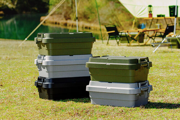 キャンプ収納の定番「トランクカーゴ」から高さを抑えたロータイプ「TC-50S LOW」登場