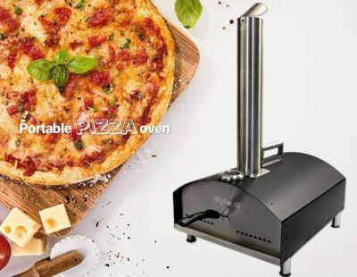 2分で焼ける！「ポータブル・ピザオーブン」を発売