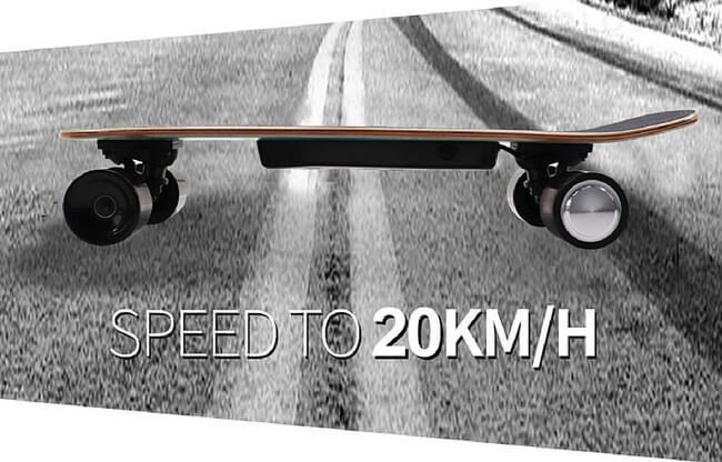 防水電動スケートボード「JKing Electric Skateboard-H2S-01A」