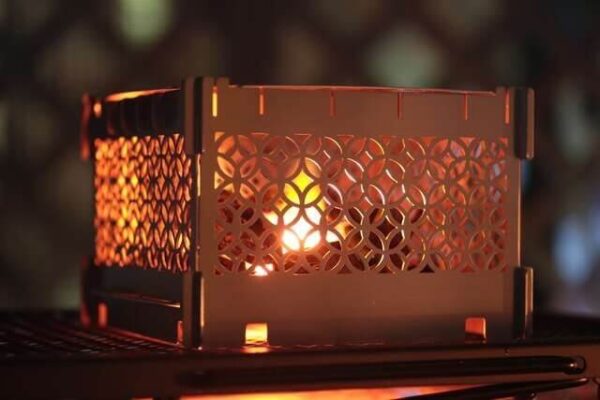 多機能の組立式キャンプコンロは日本国内メーカー製作・SUS310仕様