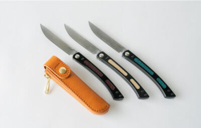 メイドイン関の本格派折り畳みステーキナイフ「MCUSTA Folding Steak Knife」